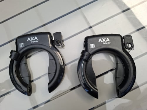 Axa Defender Ringslot - ART 4001- Zwart - 2 Stuks.  1 sleutel.