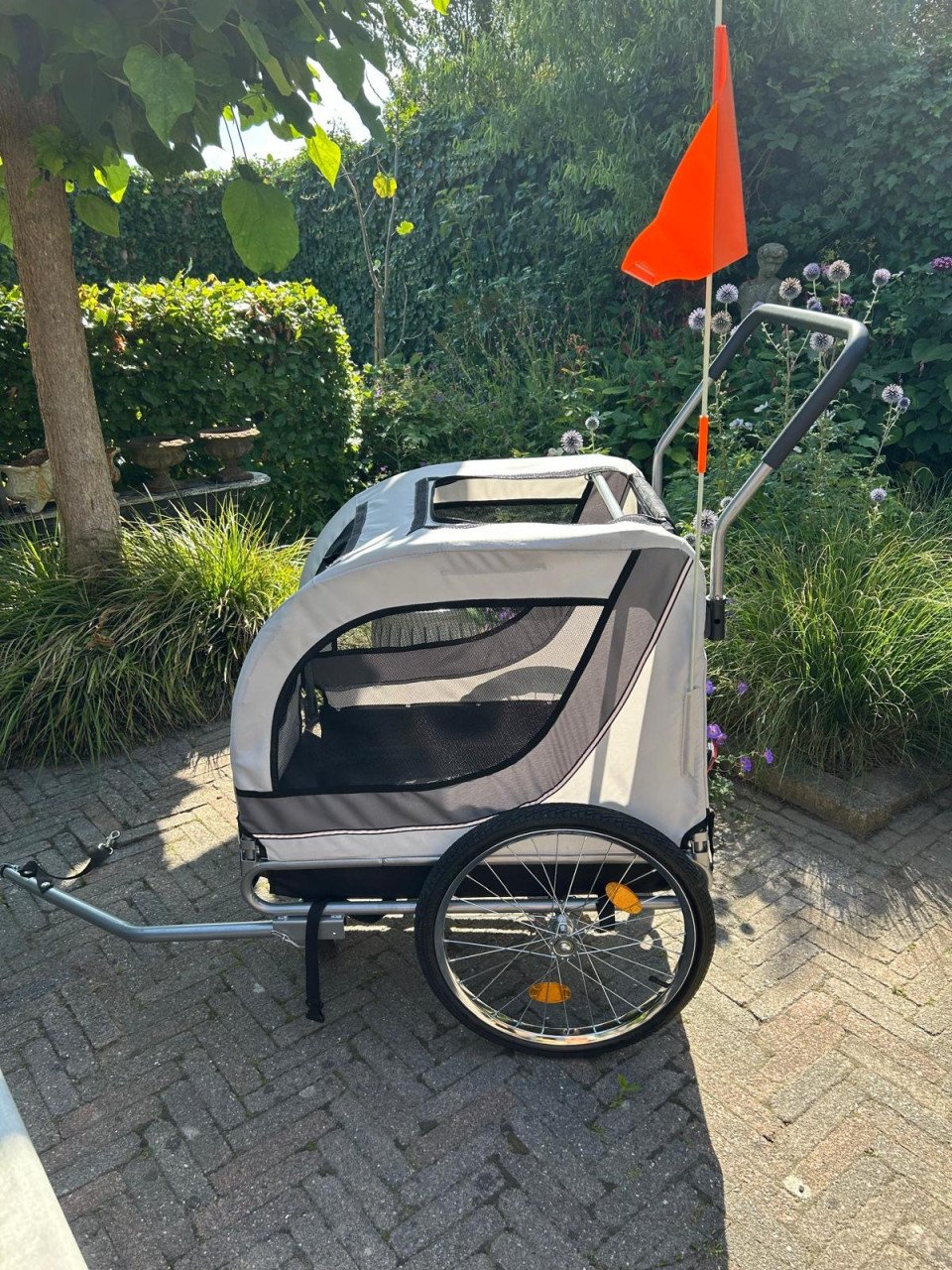 Dogs & co hondenfiets en duwkar