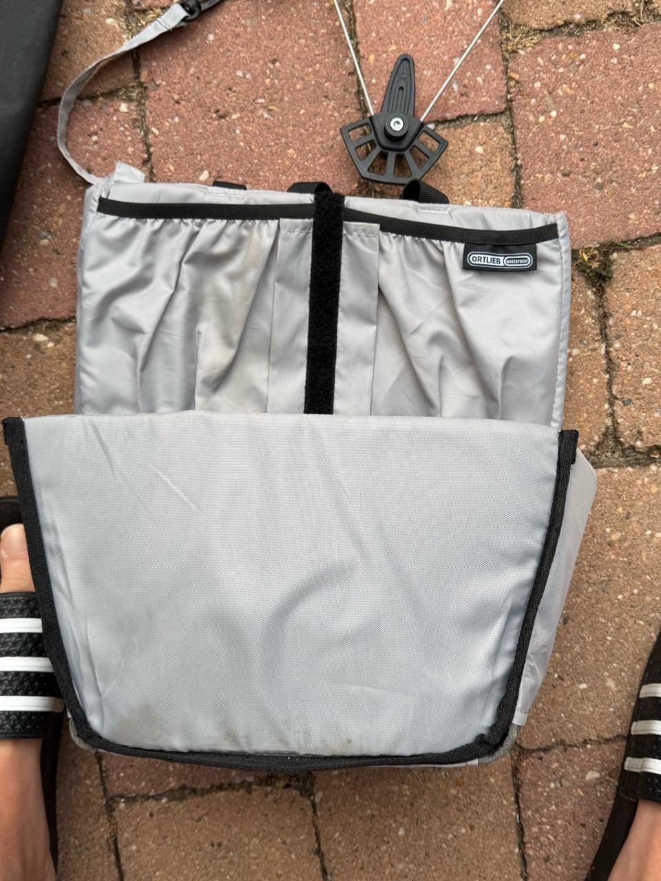 Ortlieb waterdichte fietstas met laptoptas
