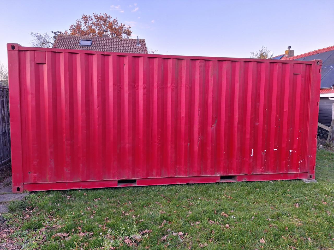 Container 20ft, zeecontainer, opslagruimte, berging