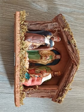 Mini kerststal