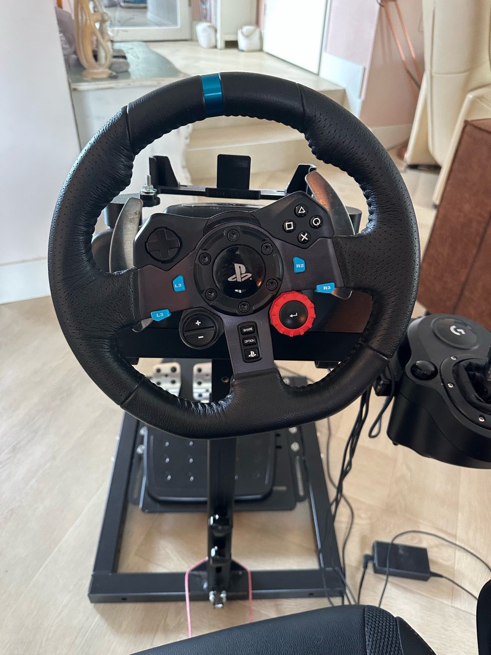Logitech g29 met veel accessoires