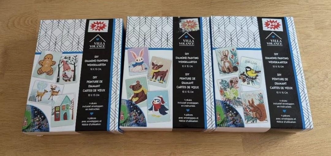 Diamond Painting wenskaarten