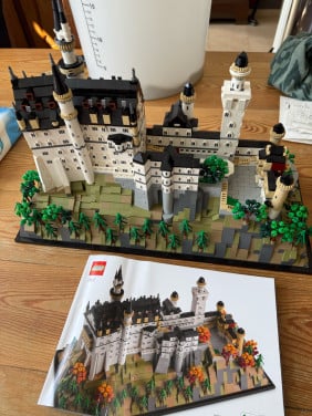 Lego kasteel Neuschwanstein