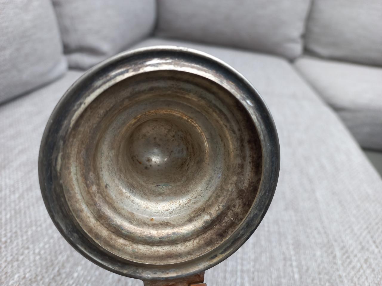 Antieke zilver Marokkaanse theepot.