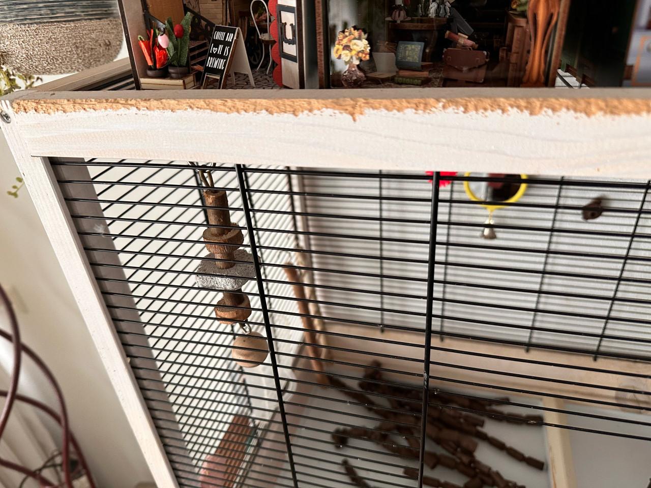 Ferplast houten vogelkooi