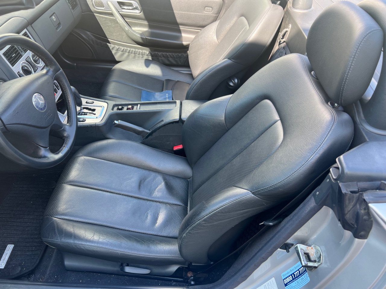 Keurige Mercedes SLK uit 2003, Automaat met slechts 138.000 km