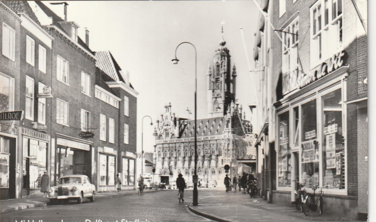 5 ansichtkaarten van Vlissingen en 5 ansichtkaarten van Middelburg