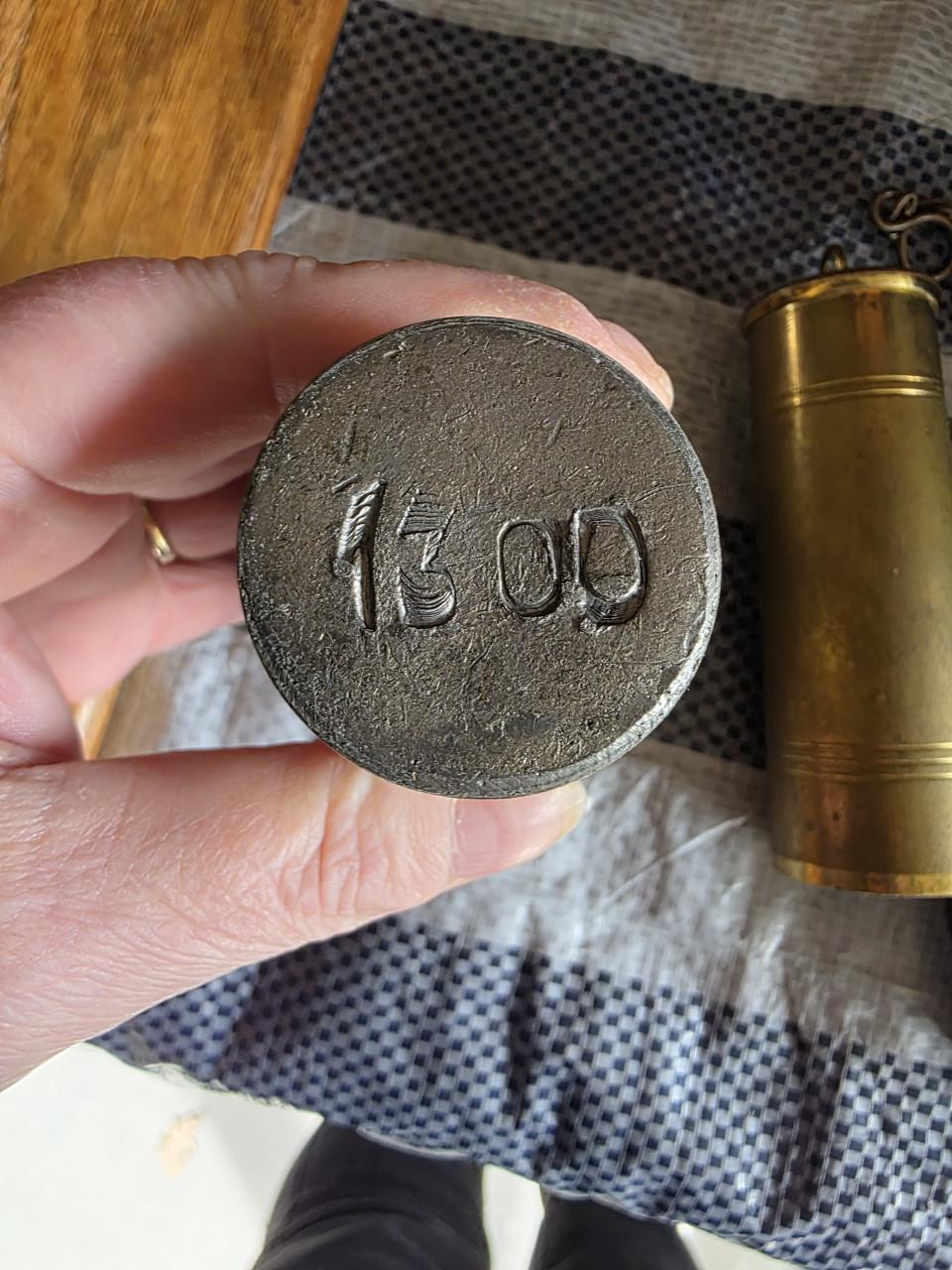 Vintage Sallander wandklok, geproduceerd Nederlandse klokkenfabriek Warmink