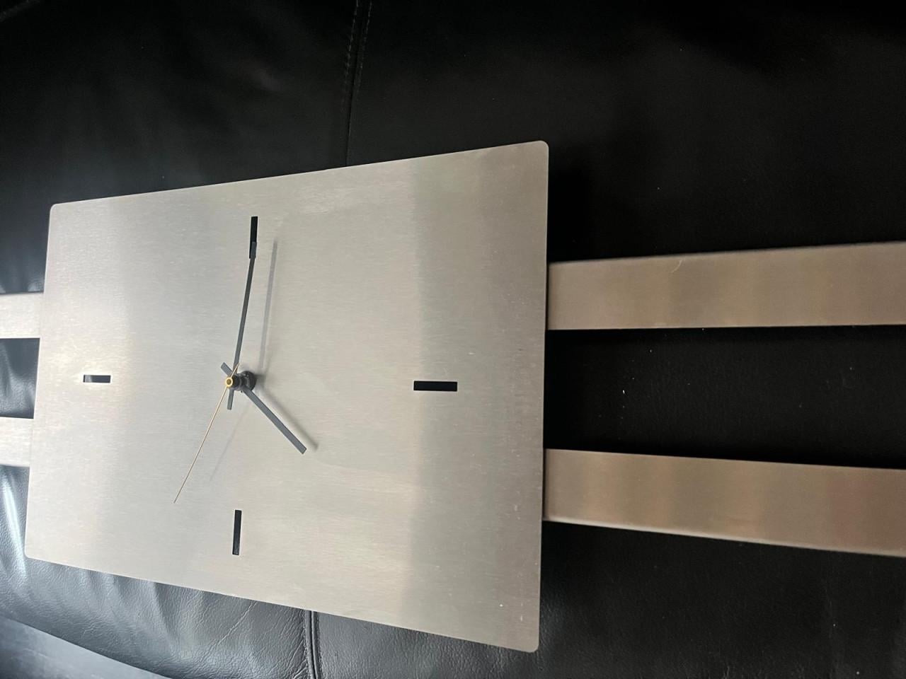 Bony Design RVS klok