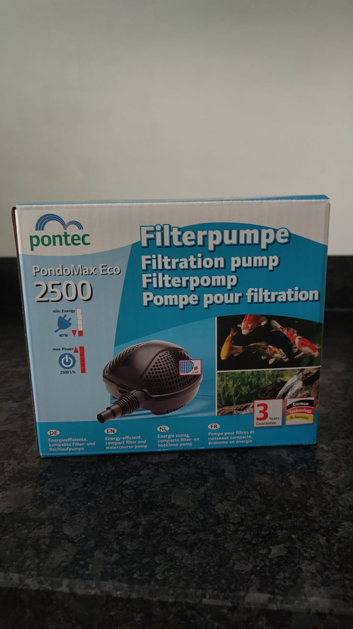 Vijverpomp (nieuw) Pontec Pondomax Eco 2500