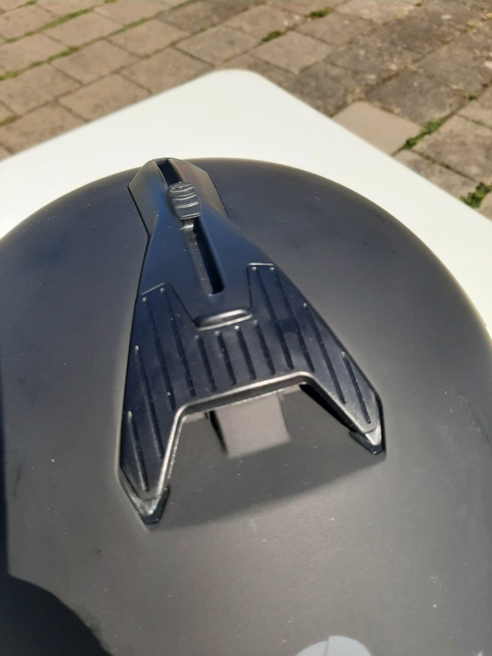 Nieuwe helm