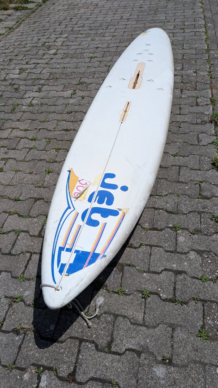 Retro surf board surfplank