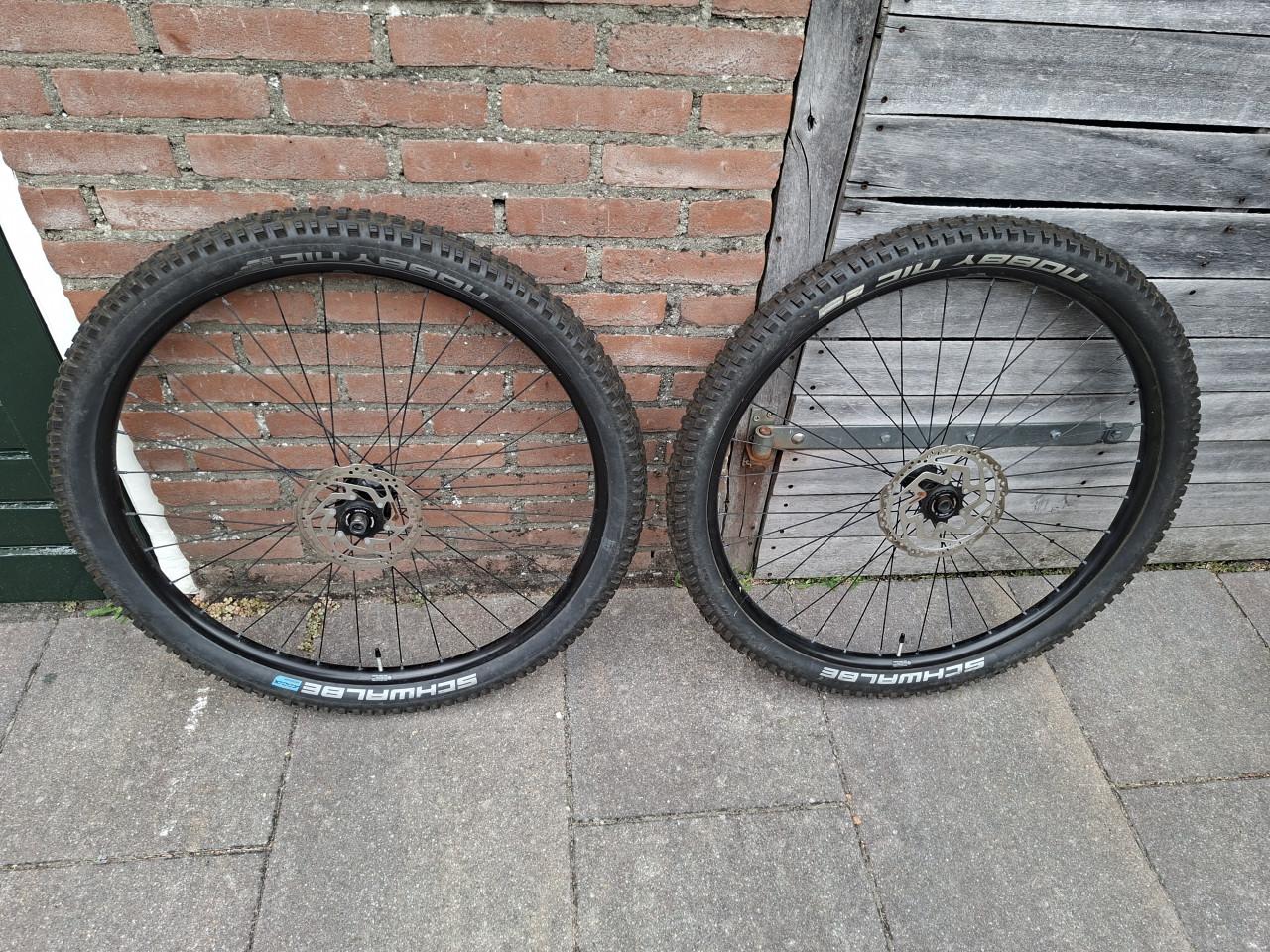 Mountainbike wielset boost