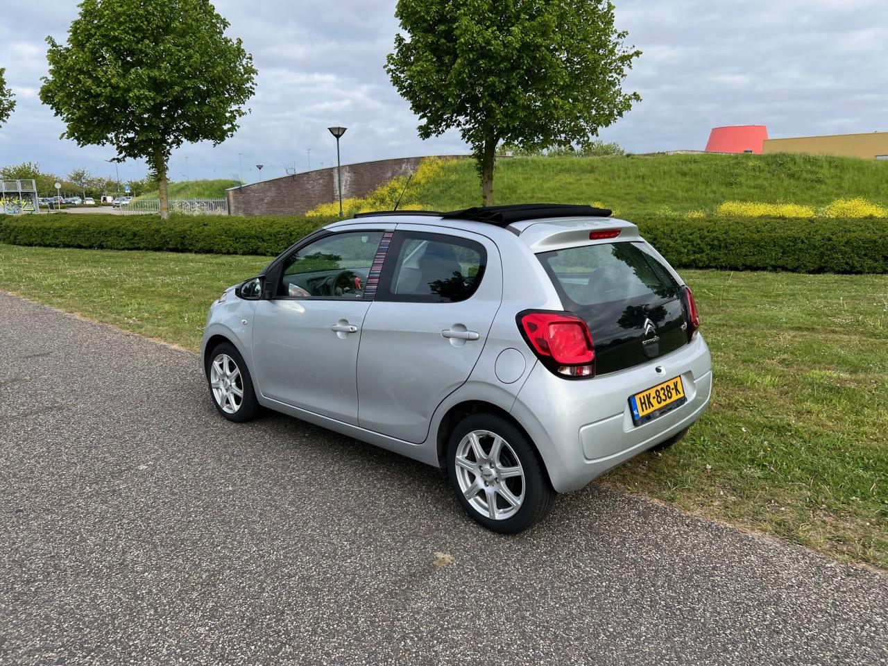 Zeer fraaie Citroen C1 uit 2015 met slechts 42.000 km, Cabriodak