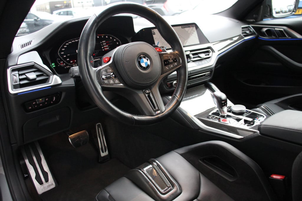 BMW M4 4-serie coupé competition | m race track pack | hud | laser | carbon