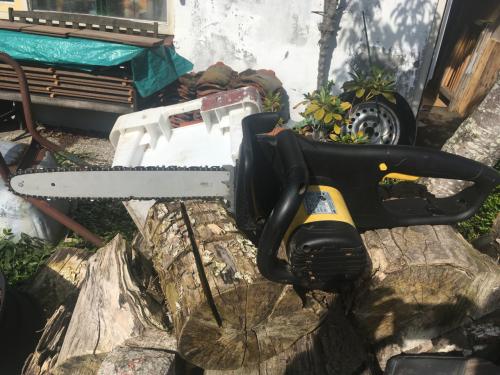 Elektrische kettingzaag florabest fks 2000/6 zaagblad 40 cm goede zaagketti