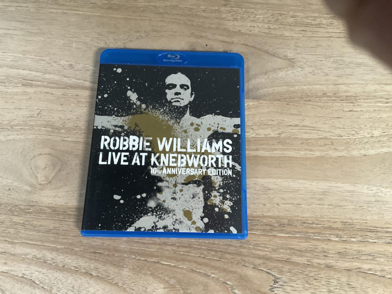 Robbie Williams - Live at Knebworth 10th anniversary edition.