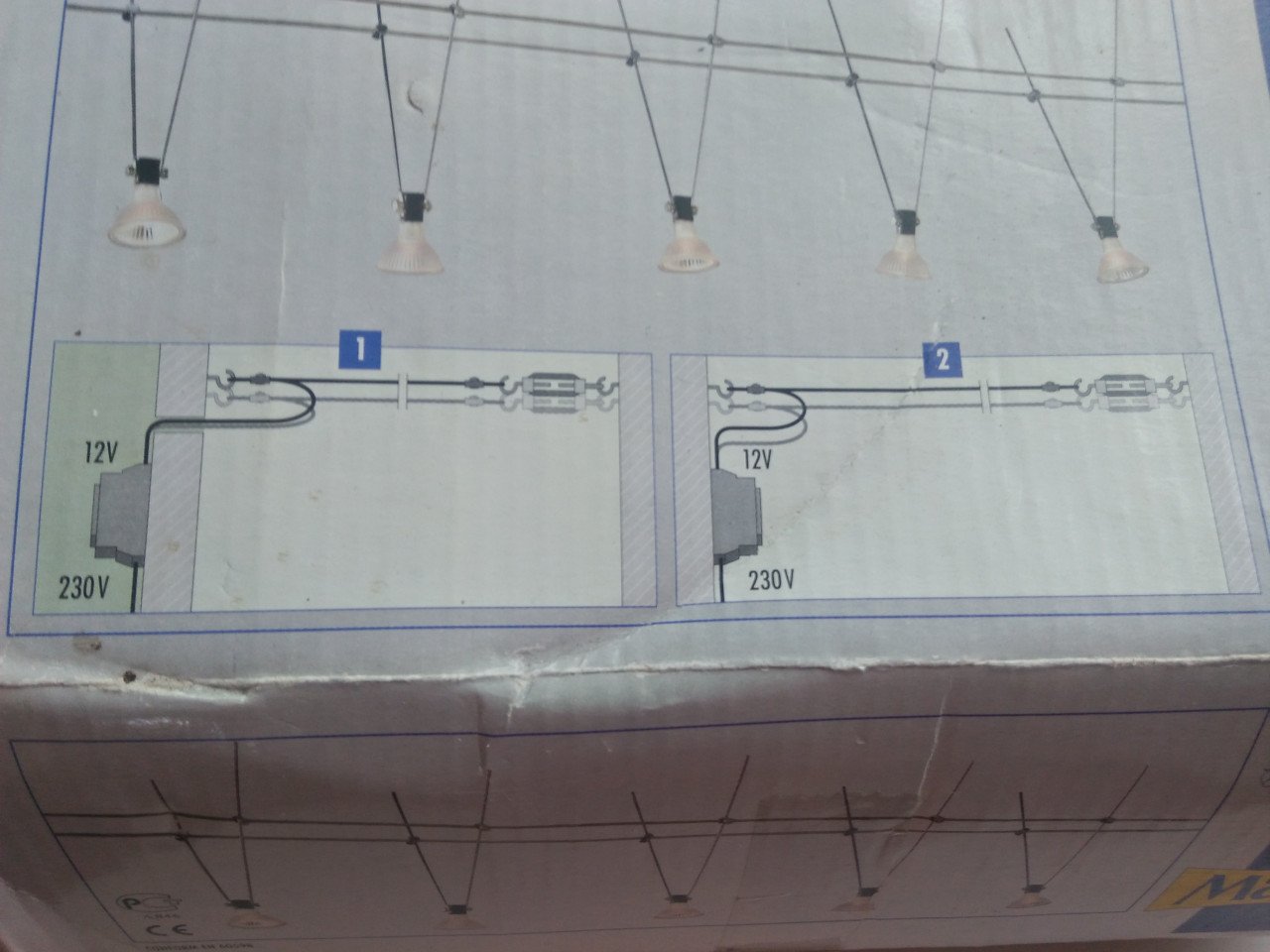Halogen hangspots 5 stuks