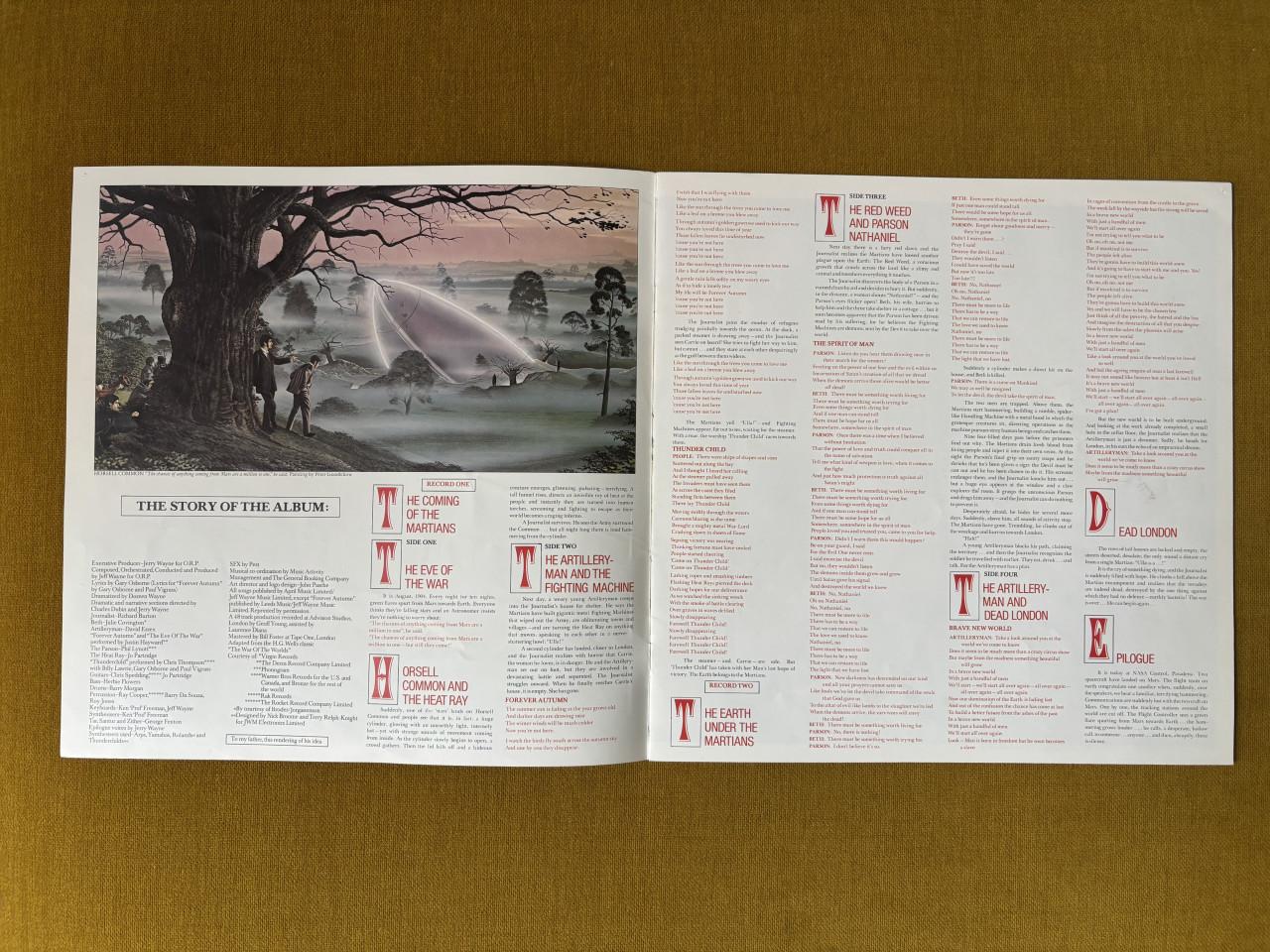 Jeff Wayne - The War Of The Worlds LP