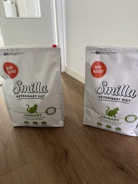 Smilla urinairy kattenvoer 2x 4 kilo