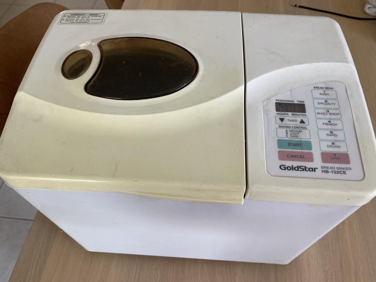 Broodbakmachine Goldstar