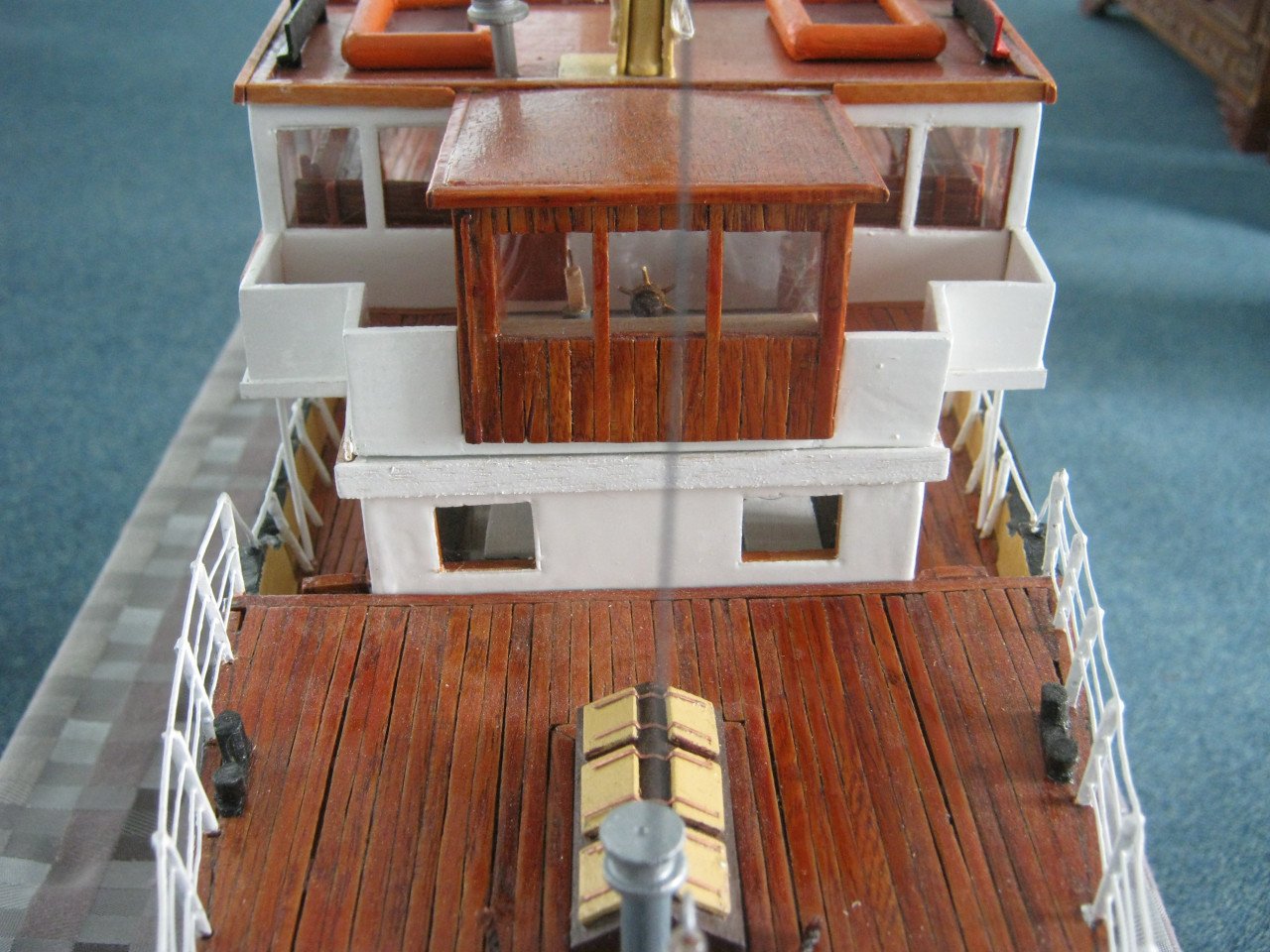 Scheepsmodel KONINGIN EMMA.