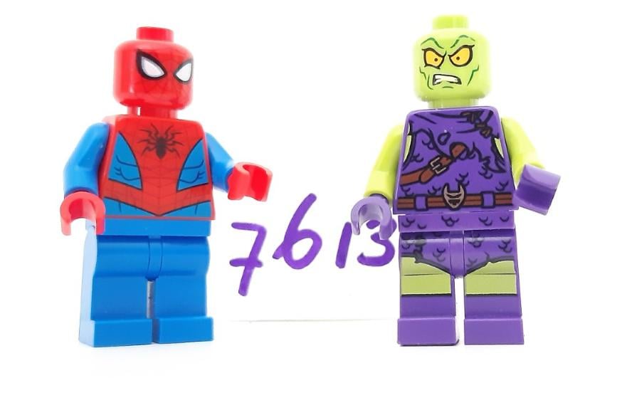 Lego Superhelden 76133:  Spider-Man autoachtervolging met de green goblin