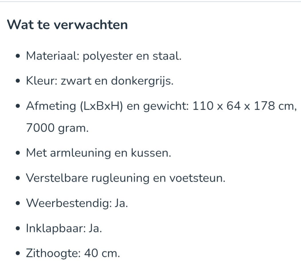 2 nieuwe zit/lig stoelen