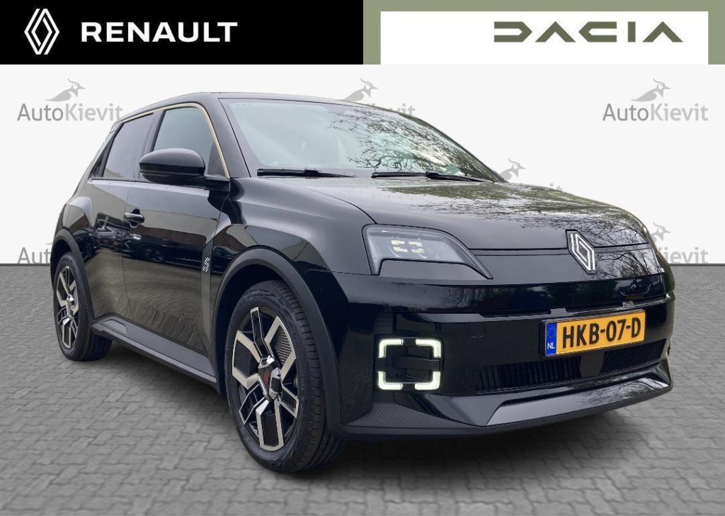 Renault 5 urban range techno 40 kwh - pack winter - daklijst in kleur warm 