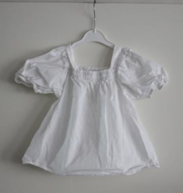 Wit shirt maat 110