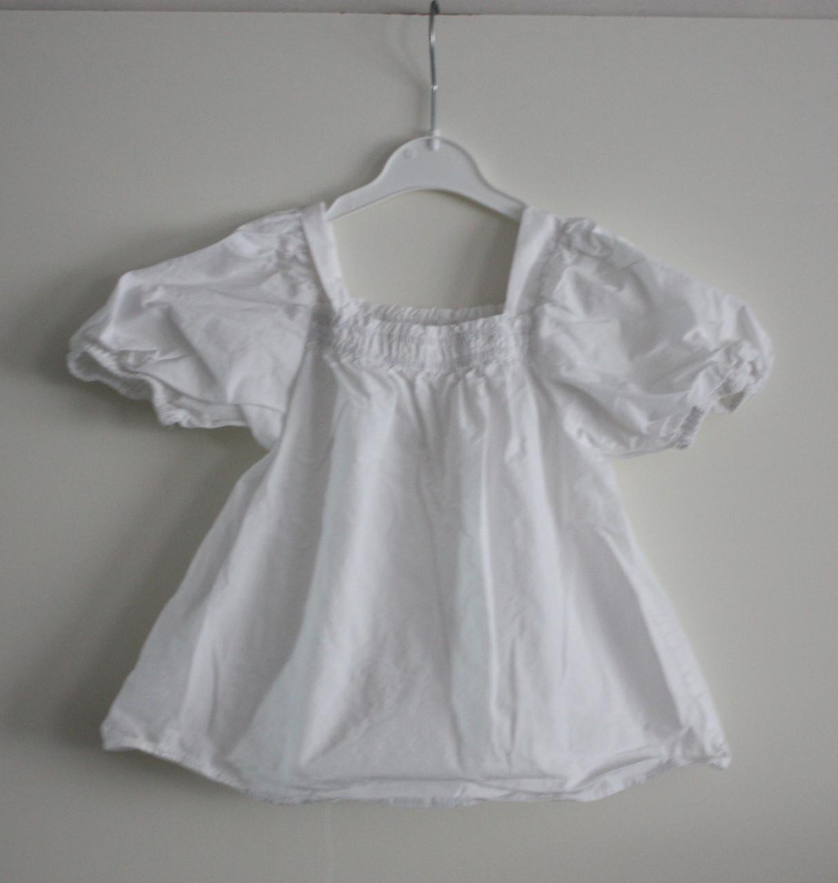 Wit shirt maat 110