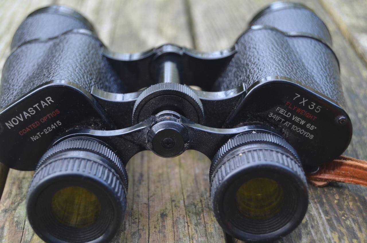 Novastar verrekijker zonder tas, MET gele lenzen