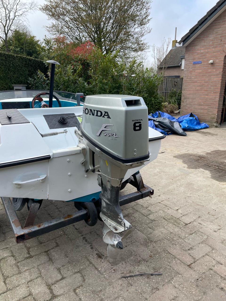 Honda buitenboordmotor 8 pk kortstraart