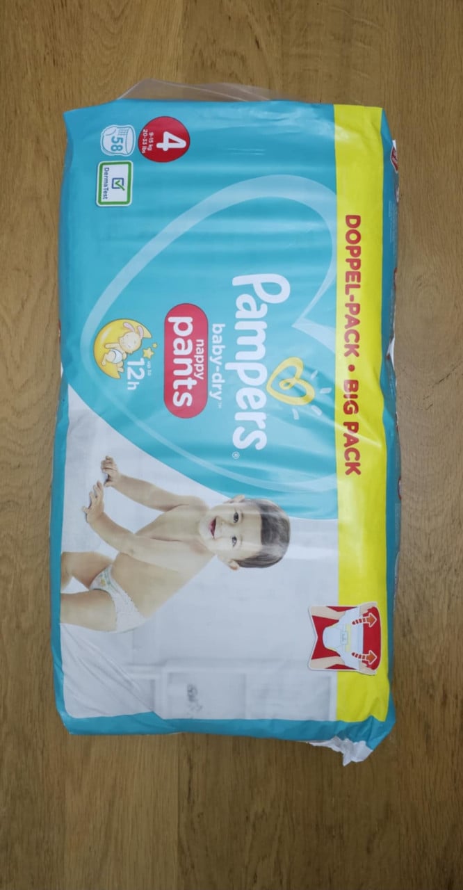 Pampers baby-dry luierbroekjes maat 4