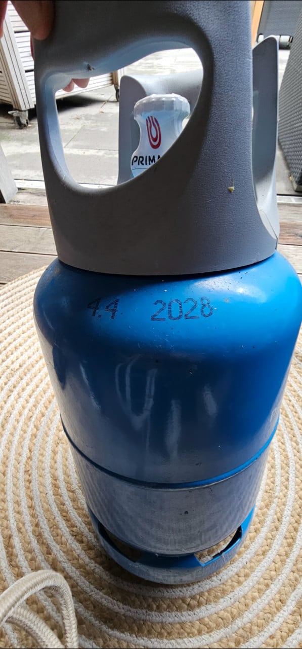 Gasfles campinggasten nieuw propaan 6kg light