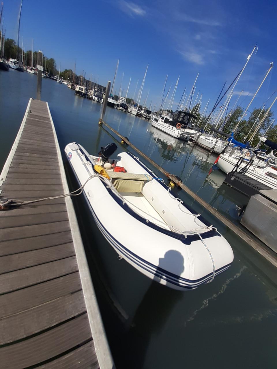 Rib 420 incl mariner 9.9pk 2takt en trailer