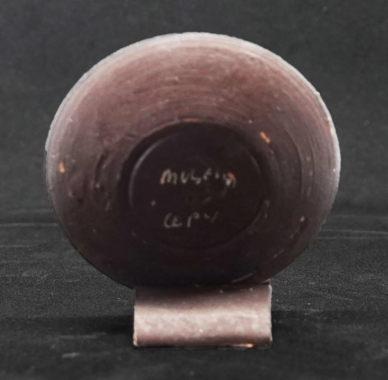 Curiosa Grieks minibordje uil handgeschilderd aardewerk copy museum