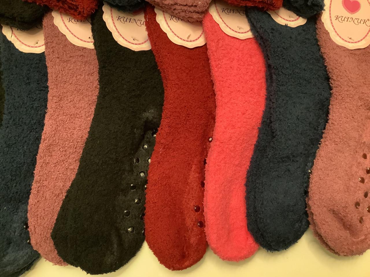 Partij warme sokken met antislip. ( partij 259)