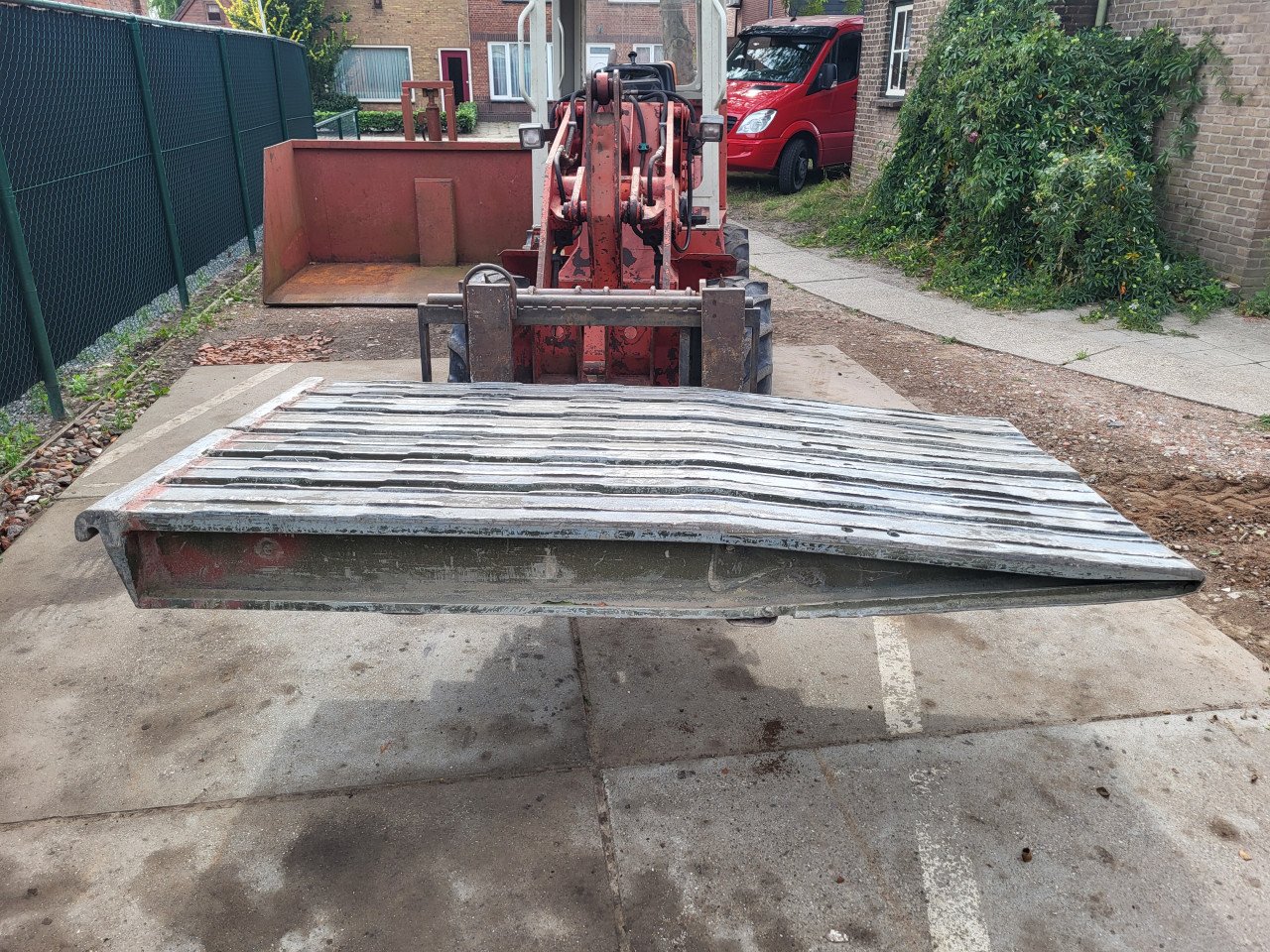 Zware aluminium rijplaten