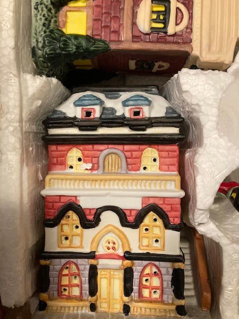 KERSTDORP en kerstdecoraties