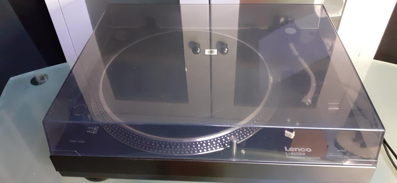 Lenco l-400bk proffesionele draaitafel direct drive