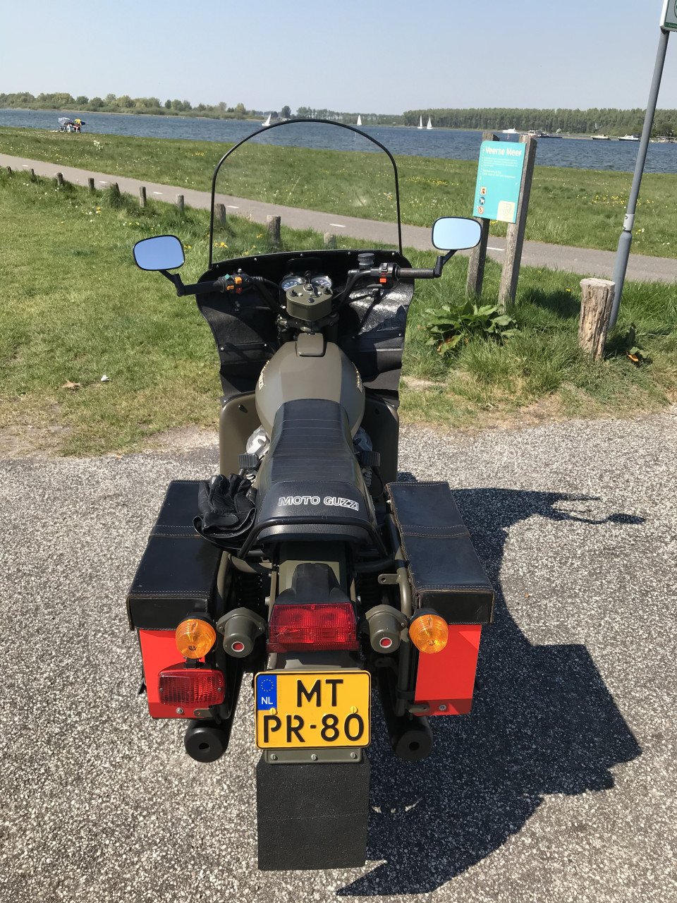 Moto Guzzi V50 NATO 1985 (vrij van wegenbelasting!)