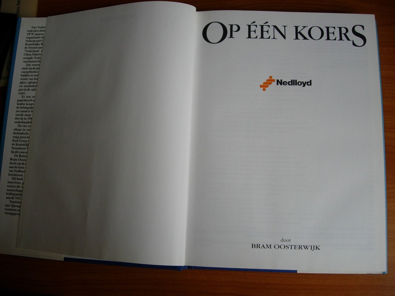 "Op één koers." Koninklijke Nedlloyd Groep. 1945-1988