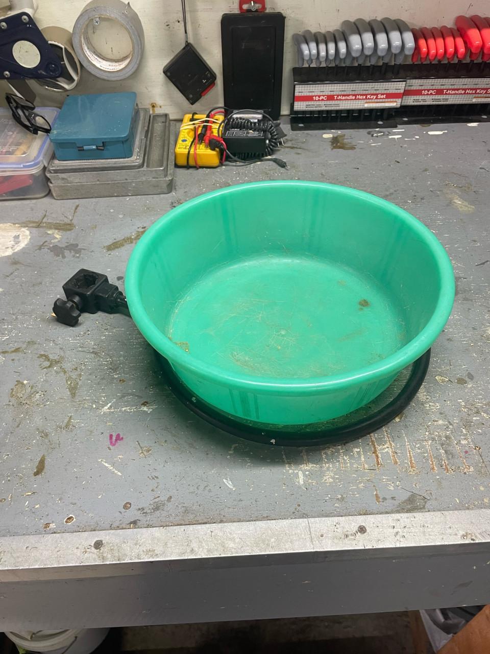 Voerteil met ring voor hengelsport