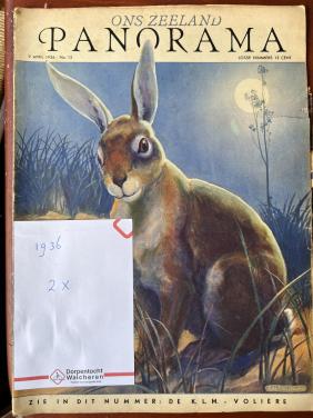 Panorama ONS ZEELAND Vintage tijdschriften