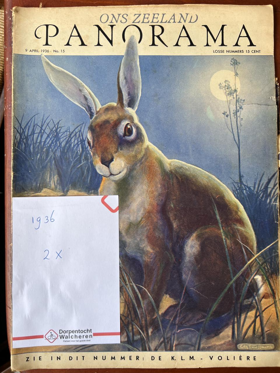 Panorama ONS ZEELAND Vintage tijdschriften