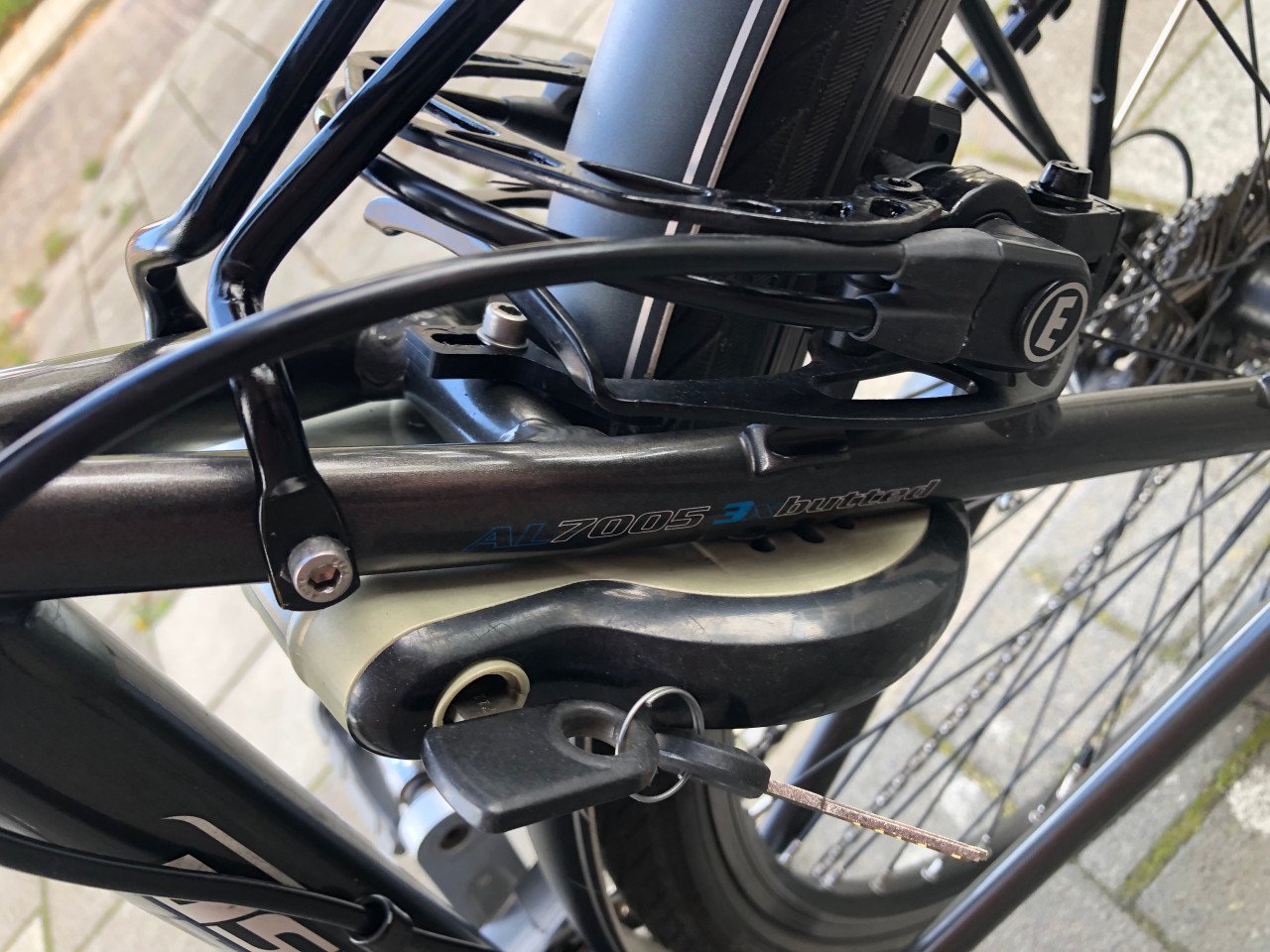 Damesfiets.