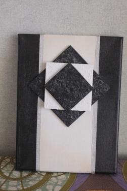 Zwart wit canvasje