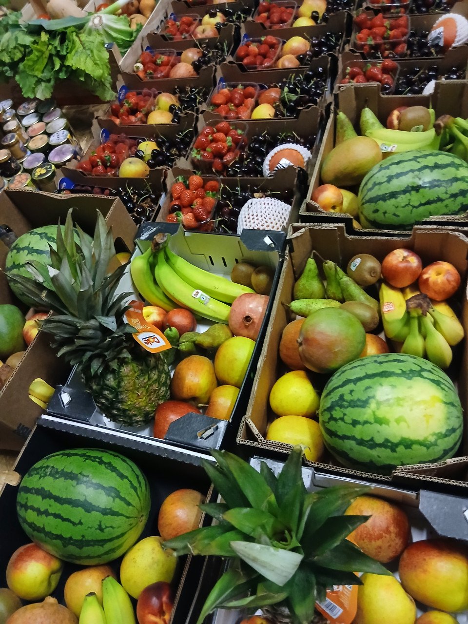 Heerlijke fruit boeketjes